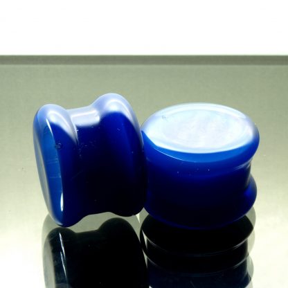 3/4" Trillium Blue Gauge Plugs - Image 3