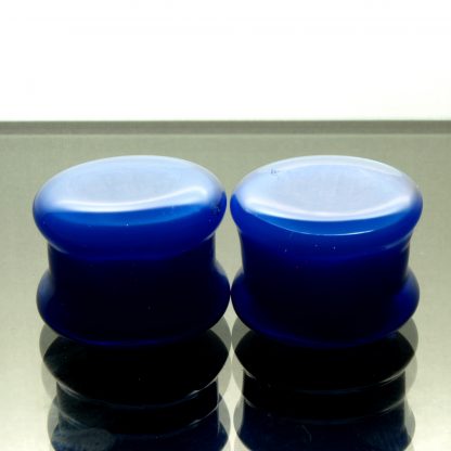 3/4" Trillium Blue Gauge Plugs - Image 2